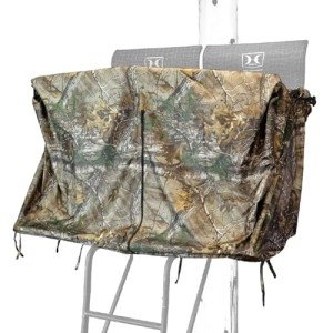 Hawk 2-Man Camo Ladder Blind Kit for Hunting