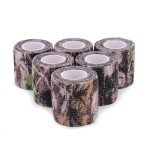 Camouflage Tape Wrap for Guns - 6 Rolls