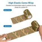 SEADESKY Light Green Camouflage Tape Wrap 7.5CM