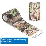 SEADESKY Wood Camo Tape Wrap 7.5CM x 4.5M