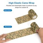 Grassland Camo Self-Adhesive Wrap - 6 Pack