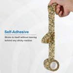 Grassland Camo Self-Adhesive Wrap - 6 Pack