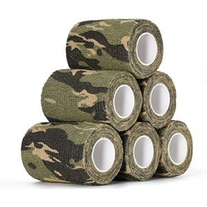 SEADESKY Jungle Camo Adhesive Wrap - 6 Pcs