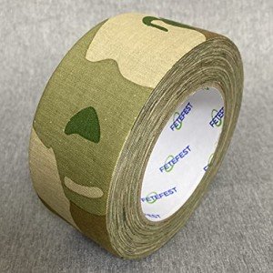 Premium Water-Resistant Camouflage Tape, 2"x30 Yards