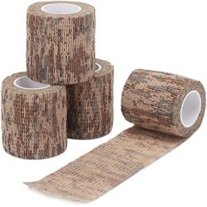 4-Pack Camo Tape for Hunting and Camping