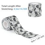 Self-Adhesive Camouflage Tape for Guns - 6 Rolls