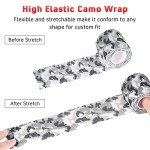 Self-Adhesive Camouflage Tape for Guns - 6 Rolls