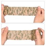 Seadesky Camo Tape Wrap - 6 Rolls, Wood Camo