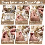 Lightweight Camo Netting for Hunting & Outdoors