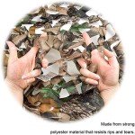 Lightweight Camouflage Netting for Hunting Blinds