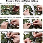 Lightweight Camouflage Netting for Hunting Blinds