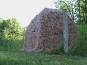 Woodland Ghillie Ground Blind Cover - Large Size