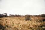 Woodland Ghillie Ground Blind Cover - Large Size