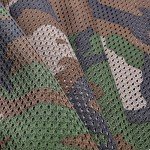 Camo Burlap Mesh Fabric for Hunting Blinds