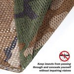 Camo Burlap Mesh Fabric for Hunting Blinds