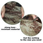 WINWAY Camo Burlap Mesh for Hunting Blinds