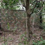 Camo Burlap Mesh Fabric for Hunting Blinds