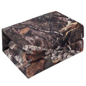 WINWAY Camo Burlap Mesh Fabric for Hunting Blinds