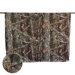 Camo Burlap Mesh for Hunting Blinds & Stands