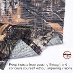WINWAY Camo Burlap Mesh Fabric for Hunting Blinds