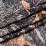 WINWAY Camo Burlap Mesh Fabric for Hunting Blinds