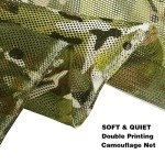 WINWAY Camo Burlap Netting for Hunting Blinds