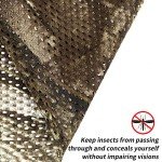 WINWAY Camo Burlap Mesh Fabric for Hunting Blinds