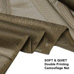 WINWAY Camo Burlap Hunting Blind Netting