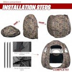 ShedOFF Pop-Up Hunting Blind for 1-3 People