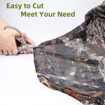Camo Burlap Mesh Netting for Hunting Blinds