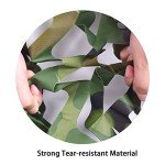 Camouflage Netting for Hunting and Military Decor