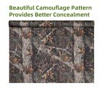 Camo Burlap Mesh Netting for Hunting Blinds