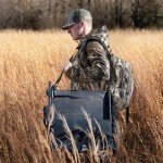 TIDEWE 360° Swivel Hunting Chair with Seat Cover