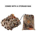 BASSDASH Camo Netting for Hunting Blind Use