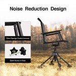 TIDEWE 360° Swivel Hunting Chair with Seat Cover