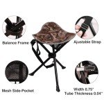 REDCAMP Portable Tripod Stool Set for Hunting