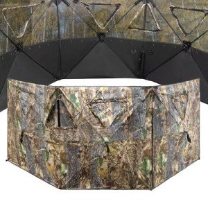 WTVIDAS Portable Three-Panel Hunting Blind
