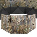 WTVIDAS Portable Three-Panel Hunting Blind