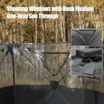 WTVIDAS Portable Three-Panel Hunting Blind