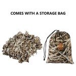 BASSDASH Camo Mesh Netting for Hunting Blinds