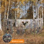 WTVIDAS Portable Three-Panel Hunting Blind