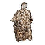 AUSCAMOTEK Waterproof Camo Rain Poncho for Hunting