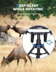 KEMIMOTO 360° Silent Swivel Hunting Chair, Camo