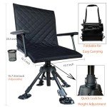 CROSS MARS Portable Adjustable Hunting Blind Chair