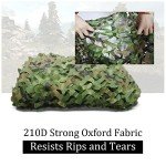 Woodland Camo Netting for Hunting and Decor