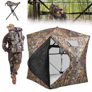 YITAHOME 360° Deer Hunting Pop-Up Blind with Chair