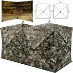TIDEWE 270° See-Through Portable Hunting Blind