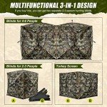 TIDEWE 270° See-Through Portable Hunting Blind