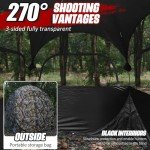 ShedOFF 1-Person See-Through Hunting Blind