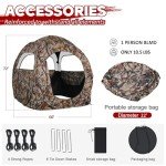 ShedOFF 1-Person See-Through Hunting Blind